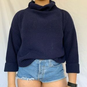 lord & taylor navy sweater